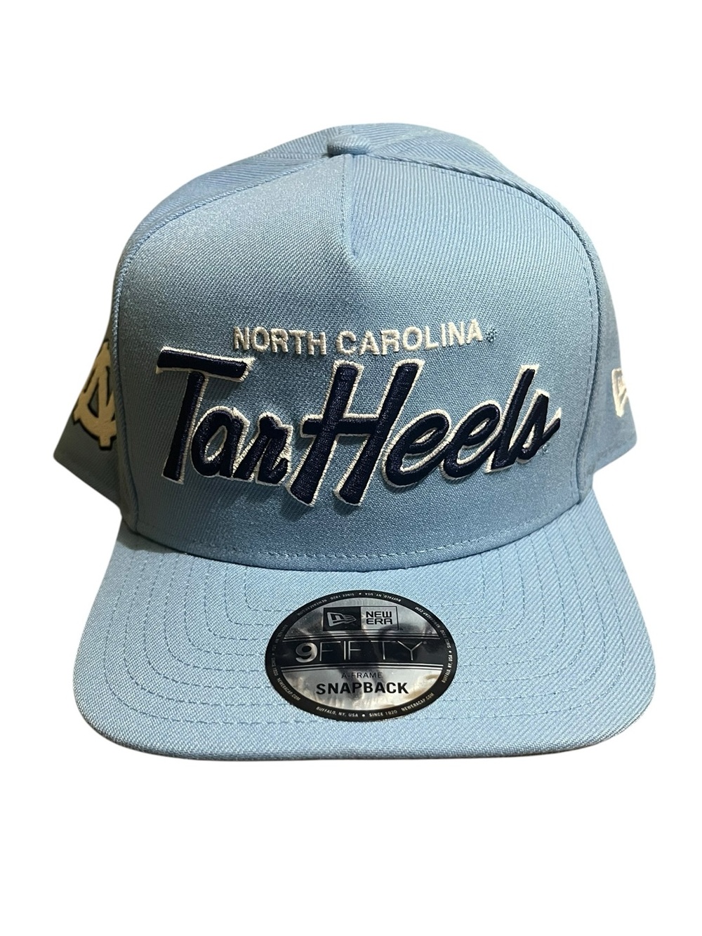 New Era North Carolina Tar Heels Light Blue Snapback Hat